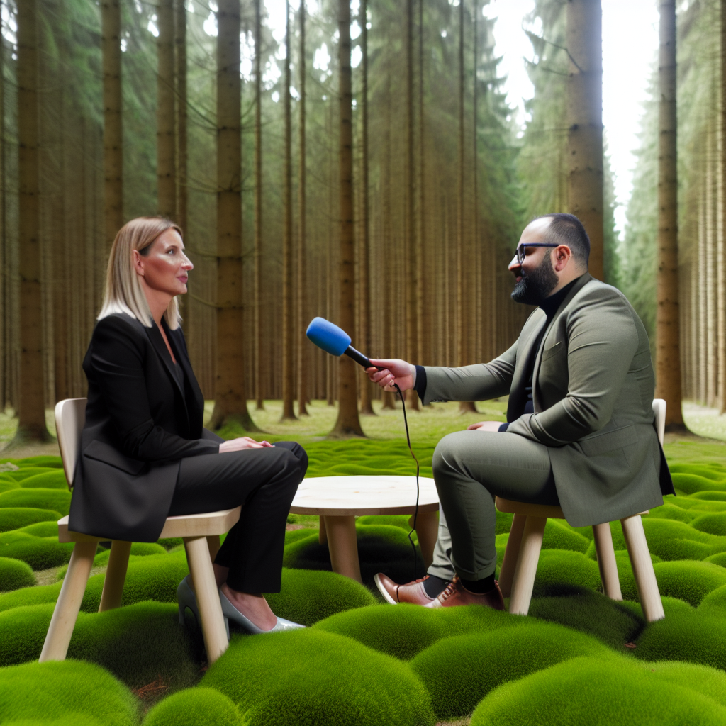 fintech director interview oin the forest